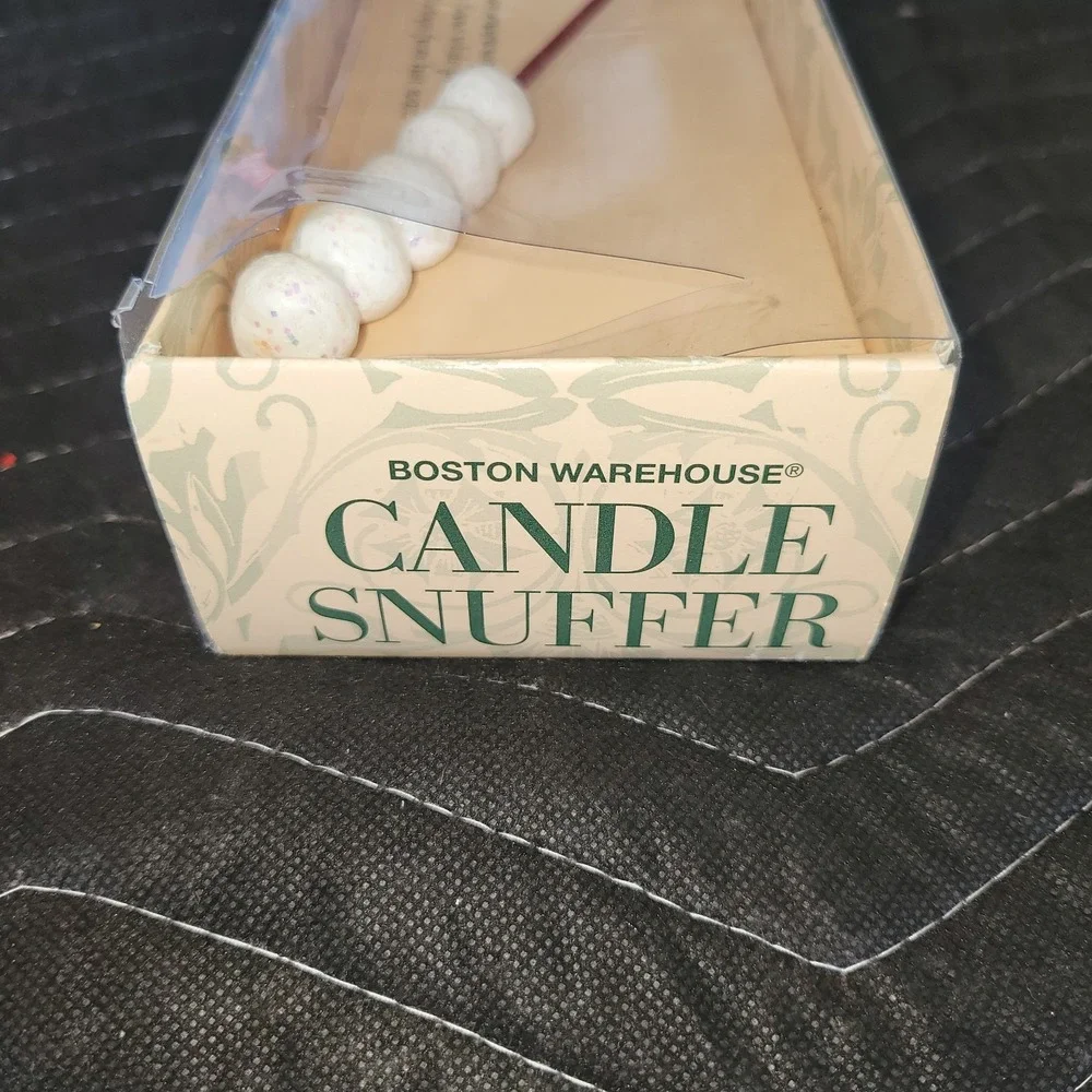 NEW Snowman Candle Snuffer Boston Warehouse